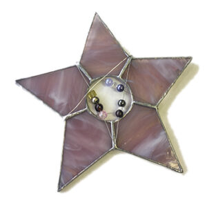 Stained Glass Star Ornaments