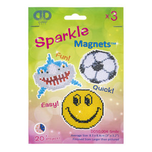 Diamond Dotz DIY Magnets: Smile