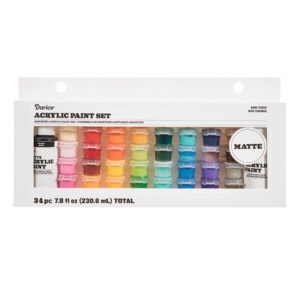 Acrylic Paint Pot Set: Matte