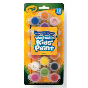 Crayola® – Washable Kid’s Paint